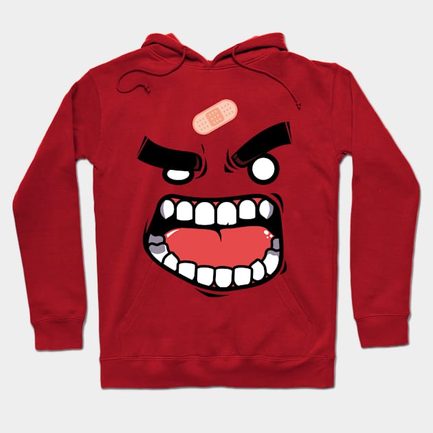 ANGER (Flat Version) Hoodie by mankeeboi